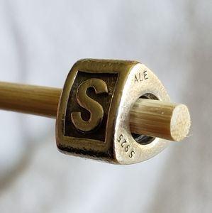 Pandora Alphabet Triangle Charm- S